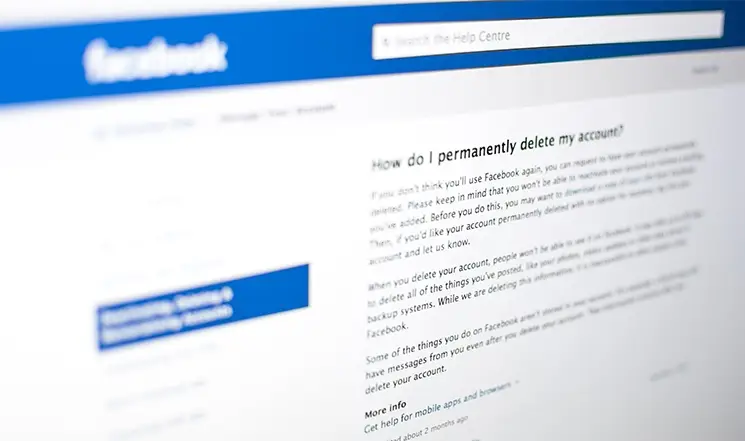 ¿Cómo eliminar una página de Facebook?